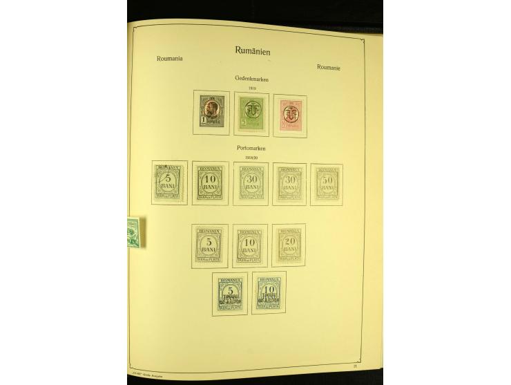 1865/1941, ungebrauchte und gestempelte Sammlung mit guten Werten und Sätzen