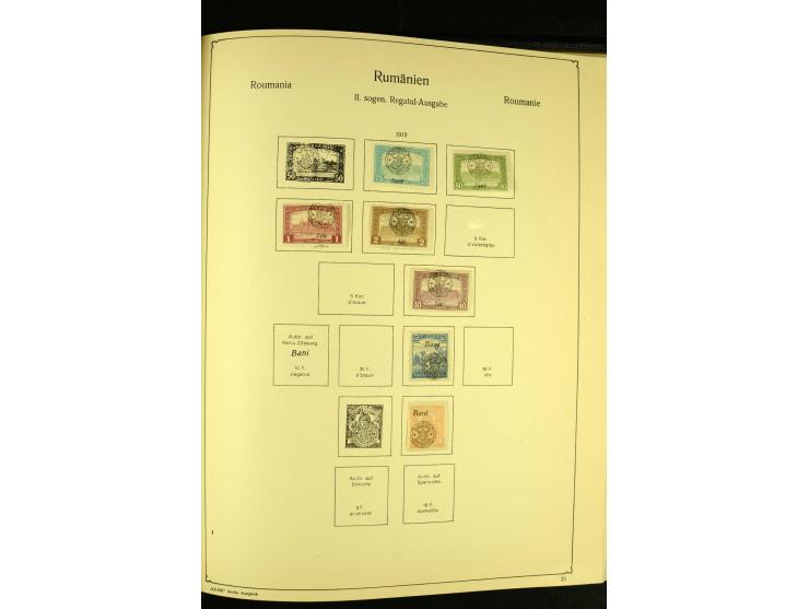 1865/1941, ungebrauchte und gestempelte Sammlung mit guten Werten und Sätzen