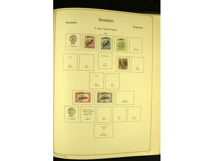1865/1941, ungebrauchte und gestempelte Sammlung mit guten Werten und Sätzen