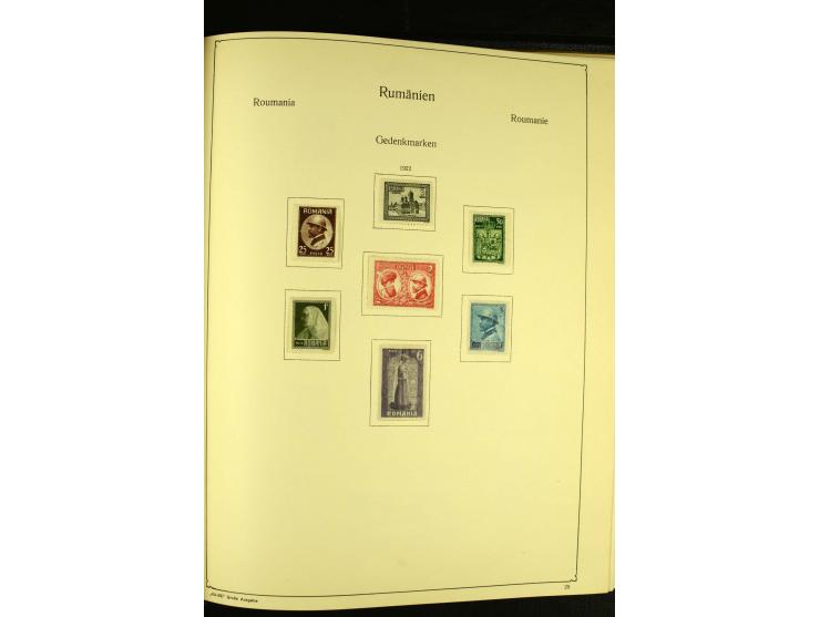1865/1941, ungebrauchte und gestempelte Sammlung mit guten Werten und Sätzen