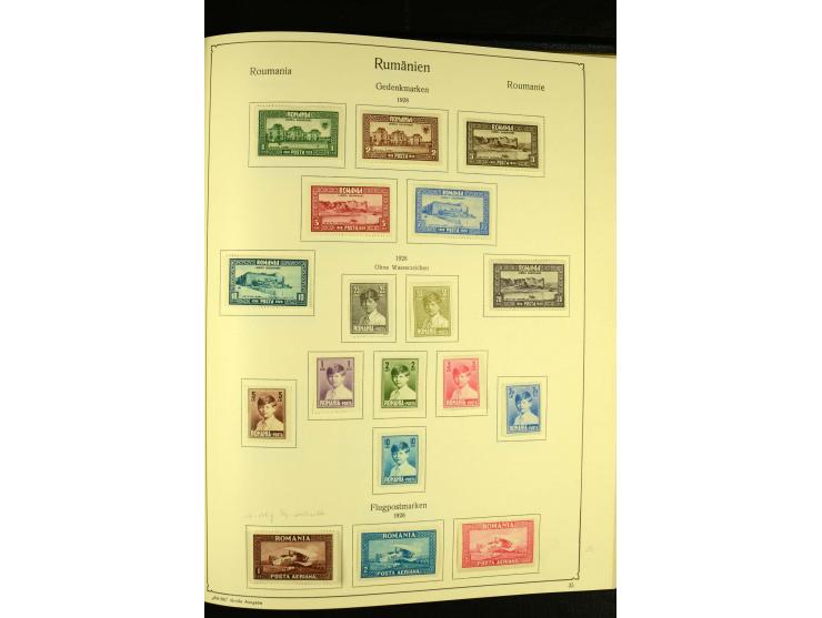 1865/1941, ungebrauchte und gestempelte Sammlung mit guten Werten und Sätzen