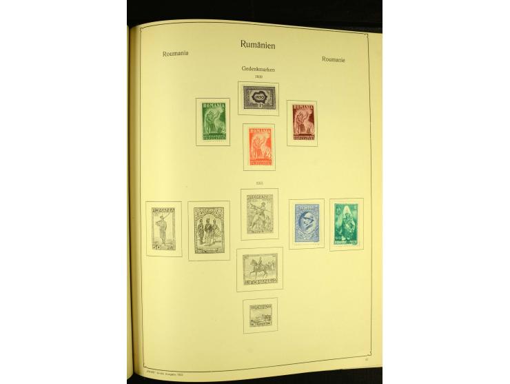 1865/1941, ungebrauchte und gestempelte Sammlung mit guten Werten und Sätzen