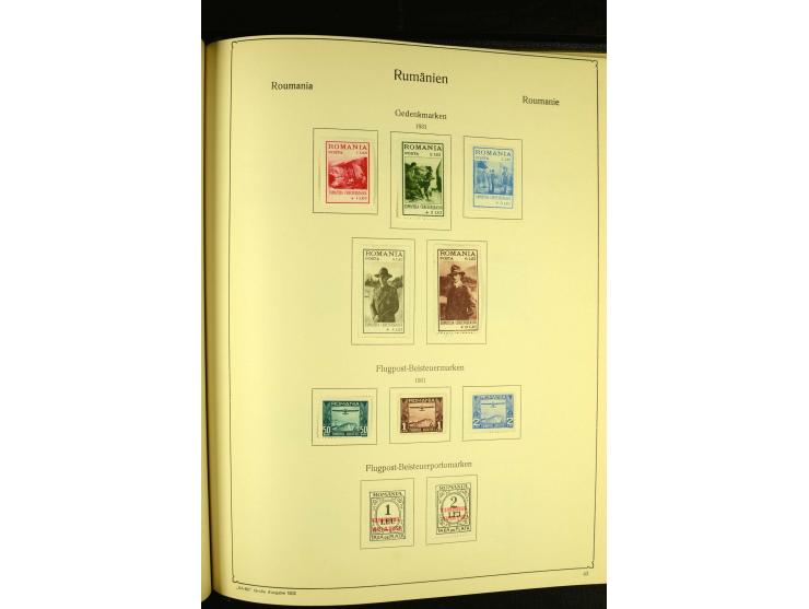 1865/1941, ungebrauchte und gestempelte Sammlung mit guten Werten und Sätzen