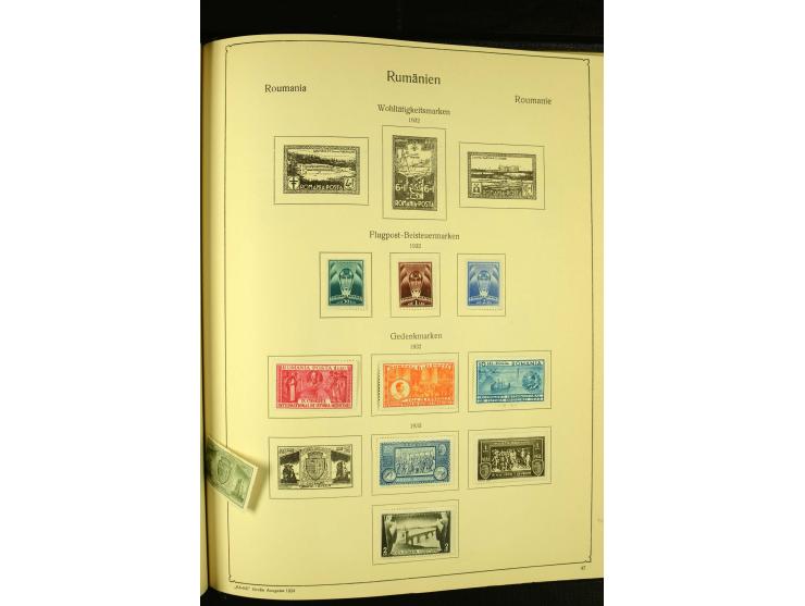 1865/1941, ungebrauchte und gestempelte Sammlung mit guten Werten und Sätzen