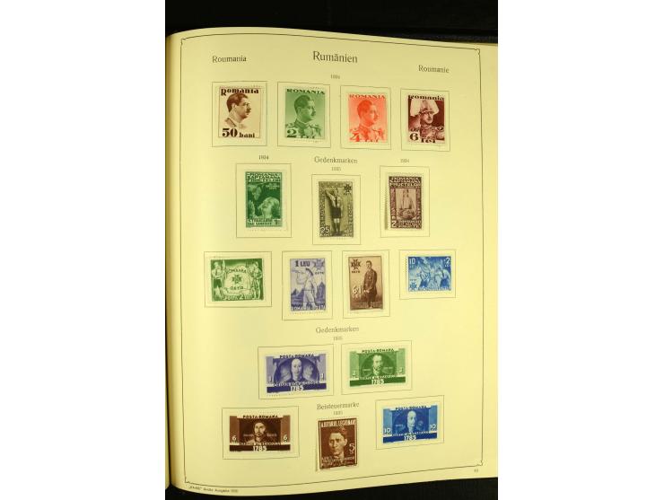 1865/1941, ungebrauchte und gestempelte Sammlung mit guten Werten und Sätzen