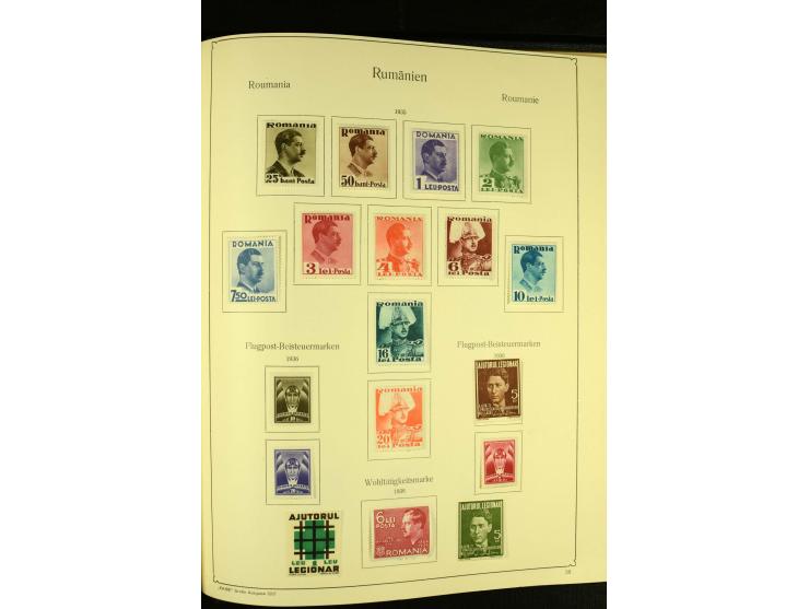 1865/1941, ungebrauchte und gestempelte Sammlung mit guten Werten und Sätzen