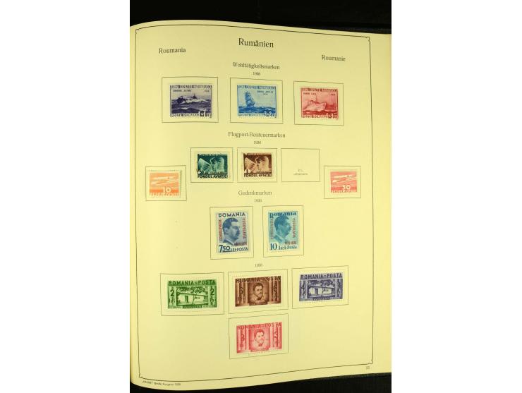 1865/1941, ungebrauchte und gestempelte Sammlung mit guten Werten und Sätzen