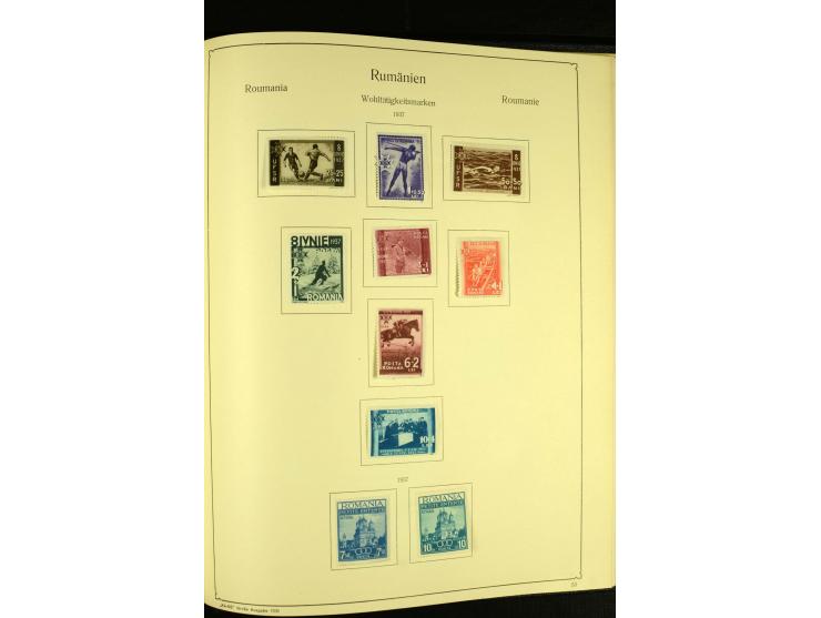1865/1941, ungebrauchte und gestempelte Sammlung mit guten Werten und Sätzen