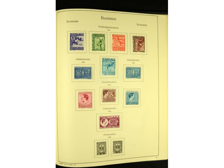 1865/1941, ungebrauchte und gestempelte Sammlung mit guten Werten und Sätzen