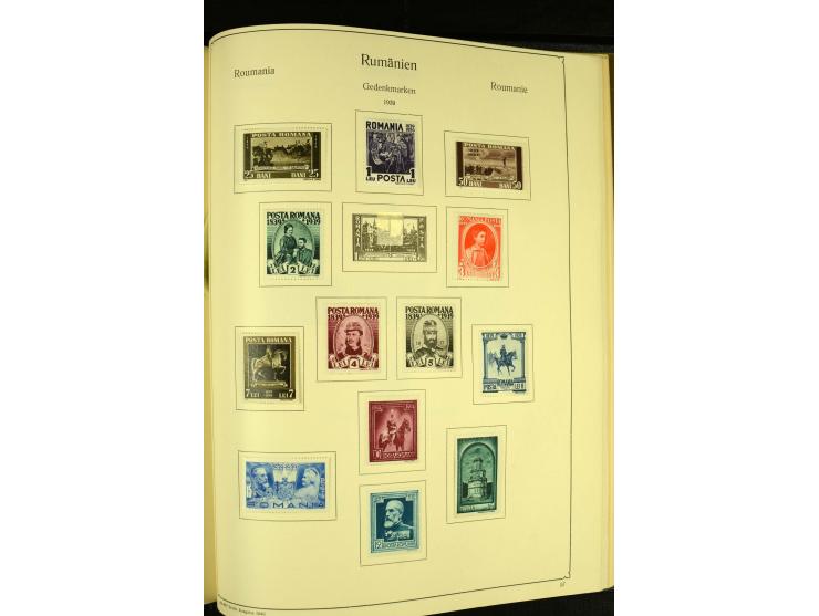 1865/1941, ungebrauchte und gestempelte Sammlung mit guten Werten und Sätzen