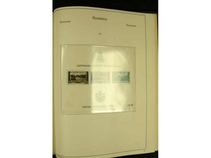 1865/1941, ungebrauchte und gestempelte Sammlung mit guten Werten und Sätzen