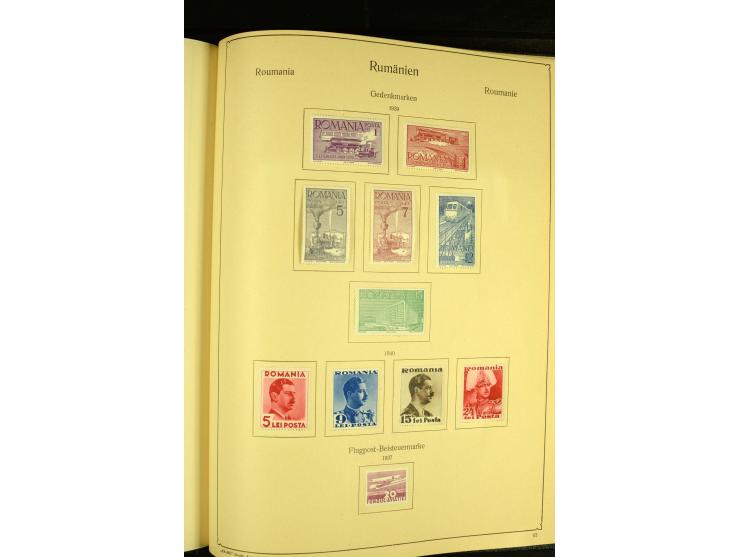 1865/1941, ungebrauchte und gestempelte Sammlung mit guten Werten und Sätzen