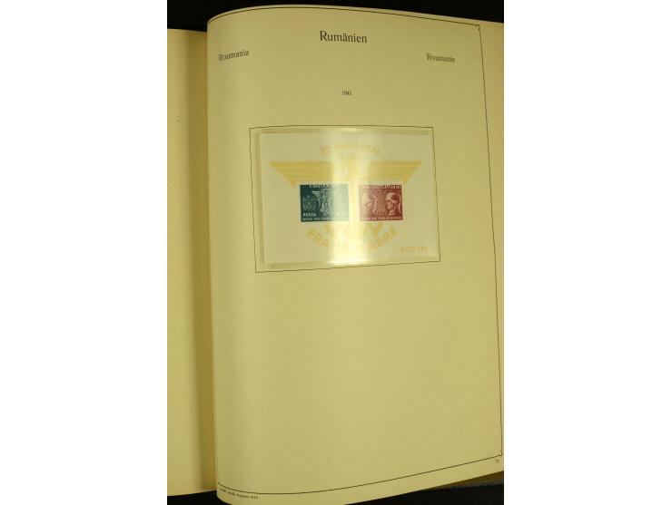 1865/1941, ungebrauchte und gestempelte Sammlung mit guten Werten und Sätzen