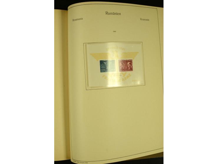 1865/1941, ungebrauchte und gestempelte Sammlung mit guten Werten und Sätzen