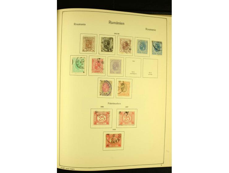 1865/1941, ungebrauchte und gestempelte Sammlung mit guten Werten und Sätzen