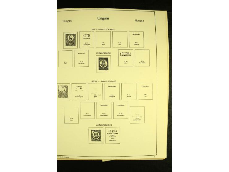 1903/43, ungebrauchte und gestempelte Sammlung mit guten Werten, Sätzen und Blocks