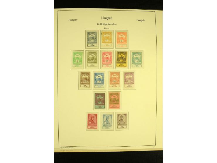 1903/43, ungebrauchte und gestempelte Sammlung mit guten Werten, Sätzen und Blocks