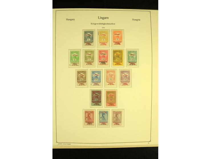 1903/43, ungebrauchte und gestempelte Sammlung mit guten Werten, Sätzen und Blocks