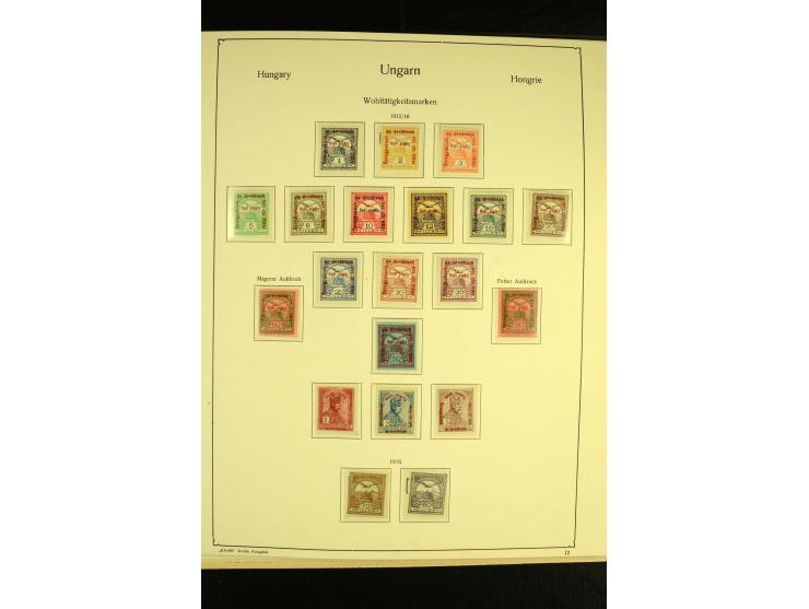 1903/43, ungebrauchte und gestempelte Sammlung mit guten Werten, Sätzen und Blocks