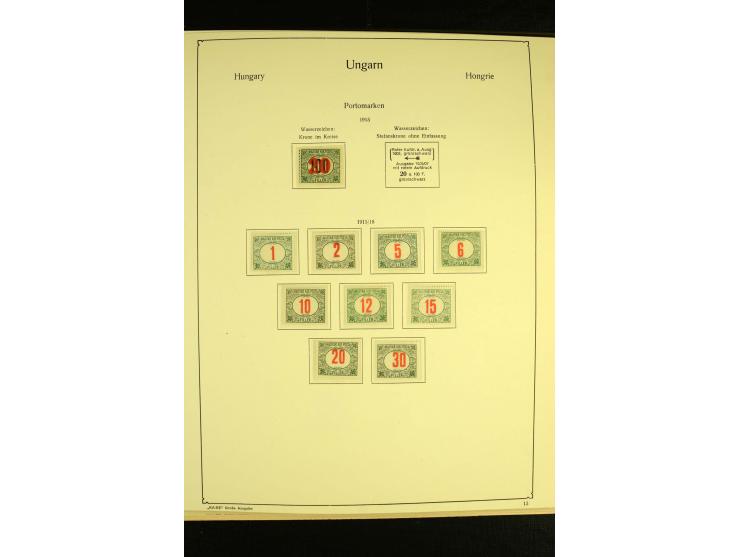 1903/43, ungebrauchte und gestempelte Sammlung mit guten Werten, Sätzen und Blocks