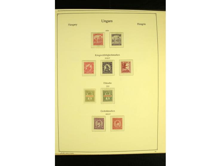 1903/43, ungebrauchte und gestempelte Sammlung mit guten Werten, Sätzen und Blocks