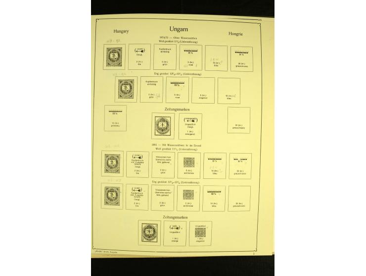 1903/43, ungebrauchte und gestempelte Sammlung mit guten Werten, Sätzen und Blocks