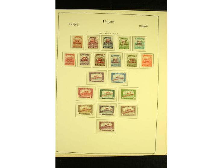 1903/43, ungebrauchte und gestempelte Sammlung mit guten Werten, Sätzen und Blocks