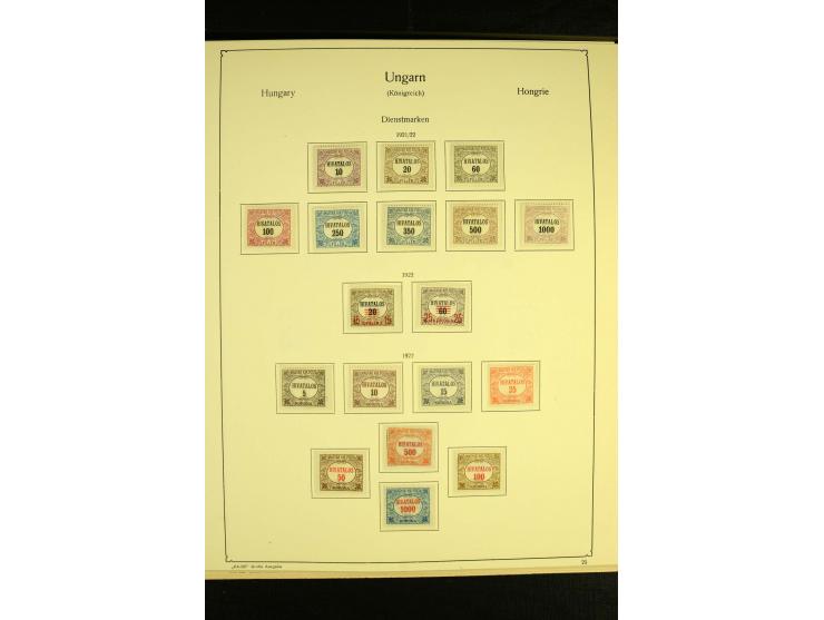 1903/43, ungebrauchte und gestempelte Sammlung mit guten Werten, Sätzen und Blocks