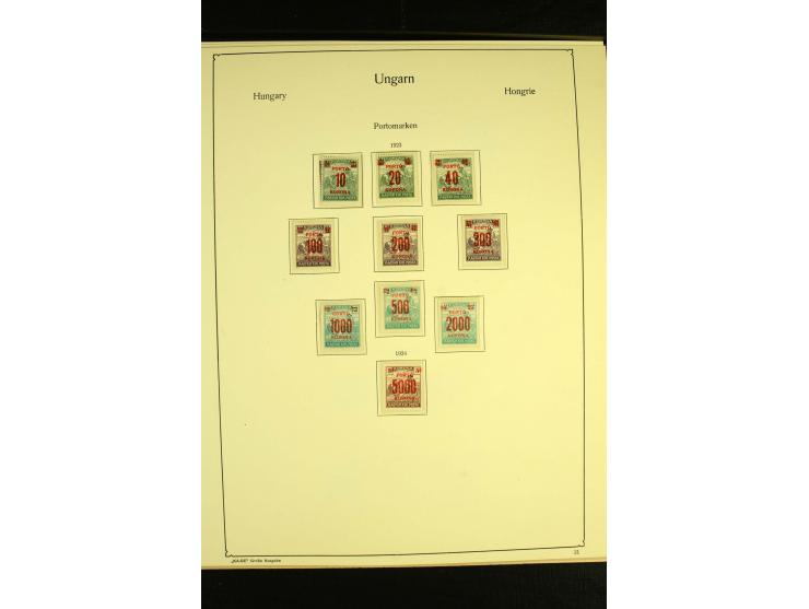 1903/43, ungebrauchte und gestempelte Sammlung mit guten Werten, Sätzen und Blocks