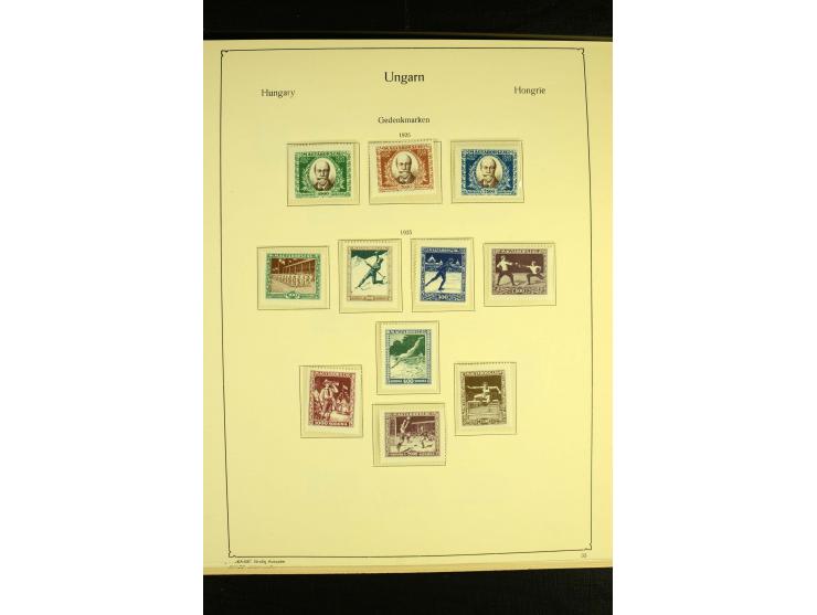 1903/43, ungebrauchte und gestempelte Sammlung mit guten Werten, Sätzen und Blocks
