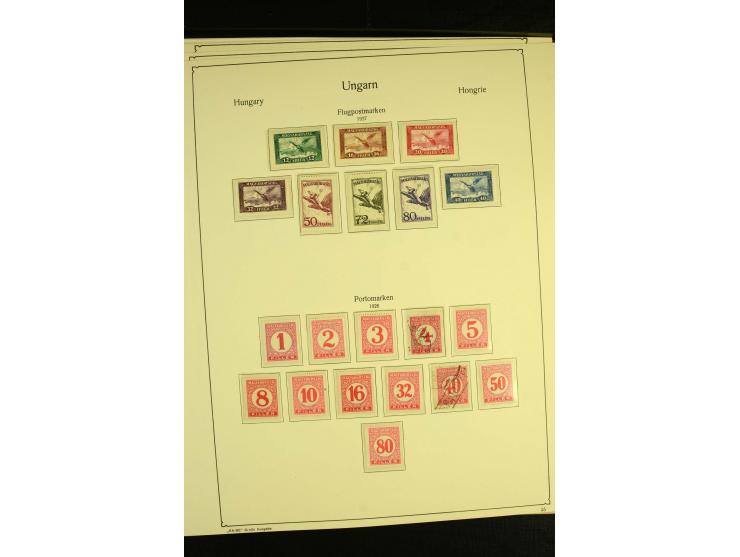 1903/43, ungebrauchte und gestempelte Sammlung mit guten Werten, Sätzen und Blocks