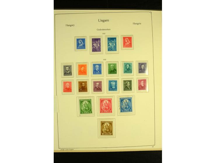 1903/43, ungebrauchte und gestempelte Sammlung mit guten Werten, Sätzen und Blocks