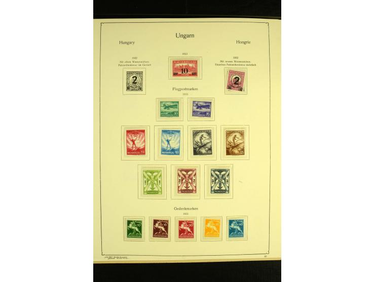 1903/43, ungebrauchte und gestempelte Sammlung mit guten Werten, Sätzen und Blocks