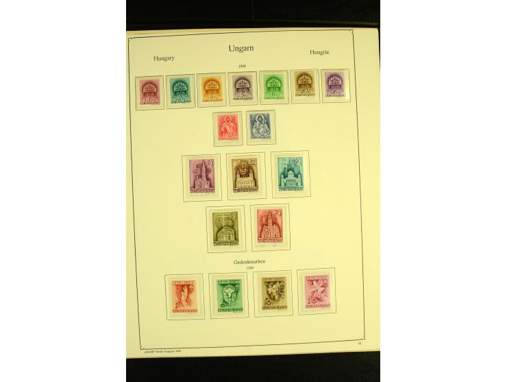 1903/43, ungebrauchte und gestempelte Sammlung mit guten Werten, Sätzen und Blocks