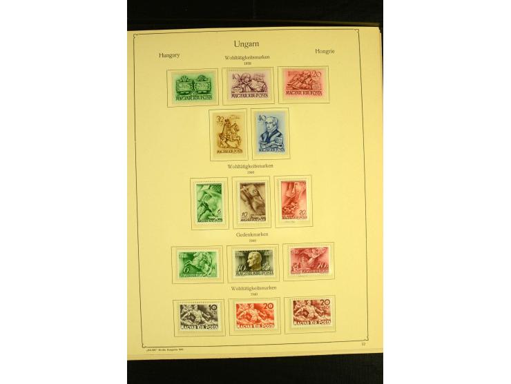 1903/43, ungebrauchte und gestempelte Sammlung mit guten Werten, Sätzen und Blocks