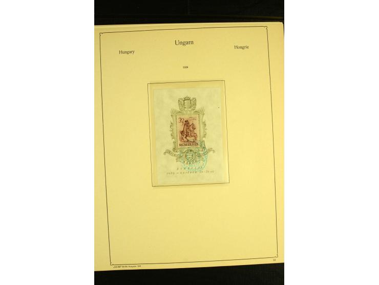 1903/43, ungebrauchte und gestempelte Sammlung mit guten Werten, Sätzen und Blocks