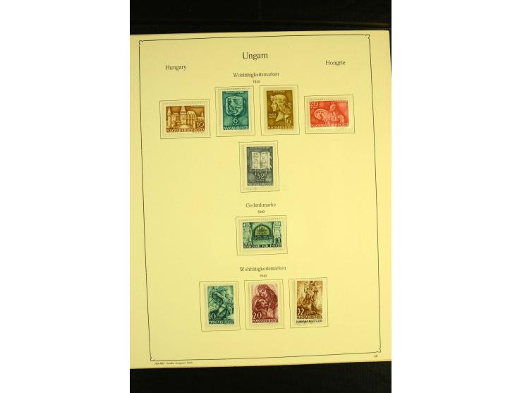 1903/43, ungebrauchte und gestempelte Sammlung mit guten Werten, Sätzen und Blocks