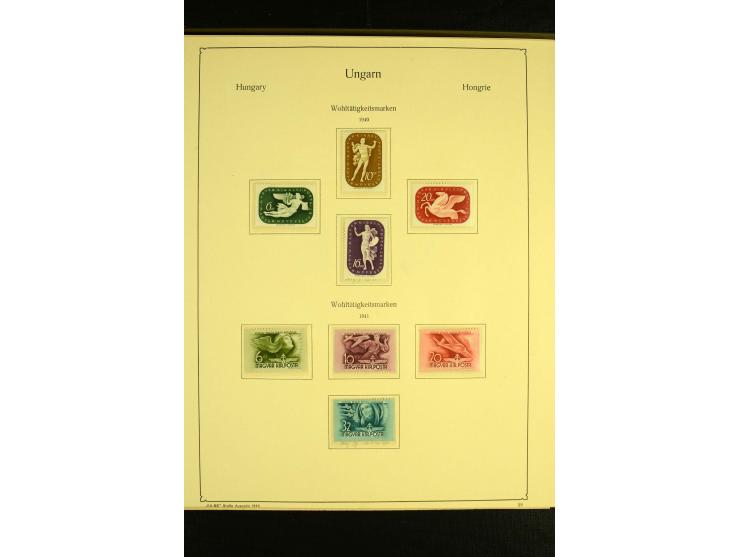 1903/43, ungebrauchte und gestempelte Sammlung mit guten Werten, Sätzen und Blocks