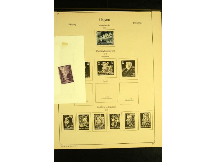 1903/43, ungebrauchte und gestempelte Sammlung mit guten Werten, Sätzen und Blocks