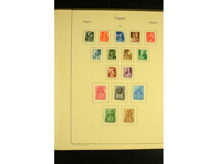 1903/43, ungebrauchte und gestempelte Sammlung mit guten Werten, Sätzen und Blocks