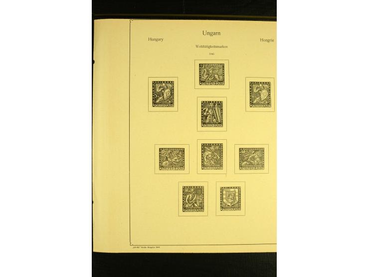 1903/43, ungebrauchte und gestempelte Sammlung mit guten Werten, Sätzen und Blocks