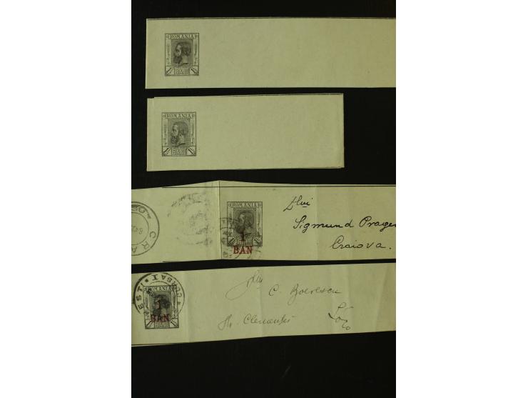 1873/1940 (ca.), etwa 200 ungebrauchte und gebrauchte Ganzsachen, viel Auslandspost, Zufrankaturen, etc.