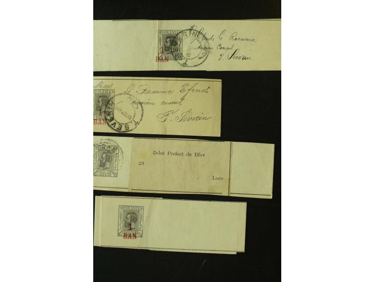 1873/1940 (ca.), etwa 200 ungebrauchte und gebrauchte Ganzsachen, viel Auslandspost, Zufrankaturen, etc.