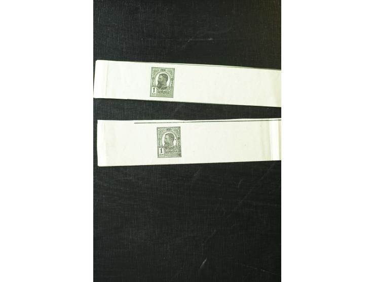 1873/1940 (ca.), etwa 200 ungebrauchte und gebrauchte Ganzsachen, viel Auslandspost, Zufrankaturen, etc.