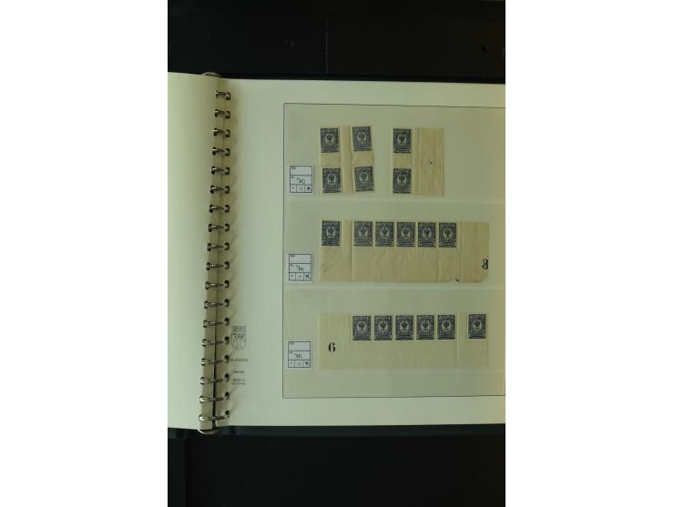 1865/1994, postfrische und ungebrauchte, reichhaltige Sammlung mit vielen guten Werten und Sätzen in 14 Alben