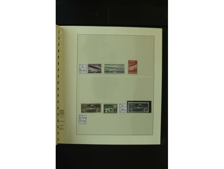 1865/1994, postfrische und ungebrauchte, reichhaltige Sammlung mit vielen guten Werten und Sätzen in 14 Alben