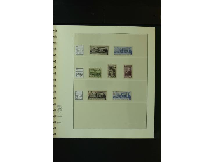 1865/1994, postfrische und ungebrauchte, reichhaltige Sammlung mit vielen guten Werten und Sätzen in 14 Alben