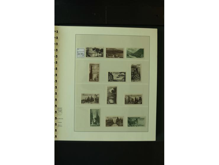 1865/1994, postfrische und ungebrauchte, reichhaltige Sammlung mit vielen guten Werten und Sätzen in 14 Alben