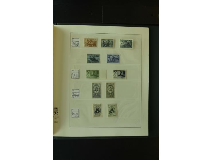 1865/1994, postfrische und ungebrauchte, reichhaltige Sammlung mit vielen guten Werten und Sätzen in 14 Alben