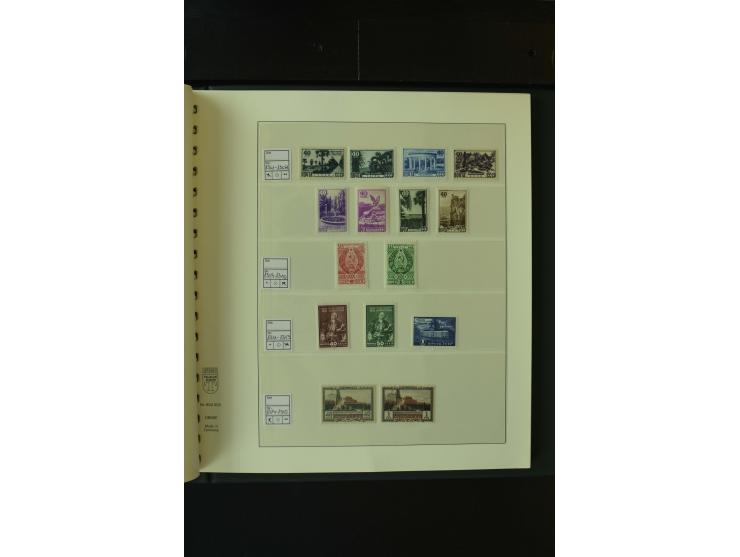 1865/1994, postfrische und ungebrauchte, reichhaltige Sammlung mit vielen guten Werten und Sätzen in 14 Alben